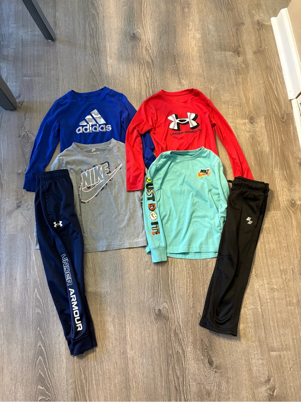 Boys Clothing Lot - Size 6 (includes Nike, Under Armour & Adidas)